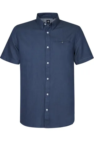 Petrol Industries Men shirt short sleeve uni navy