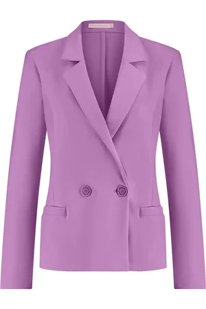 Studio Anneloes Cally bonded blazer oud