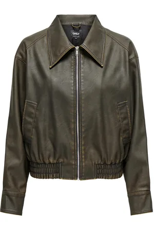 ONLY Onlmindy faux leather bomber fw otw