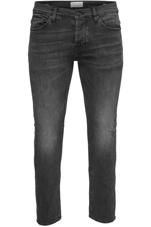 Only & Sons Slim fit black denim model loom black denim
