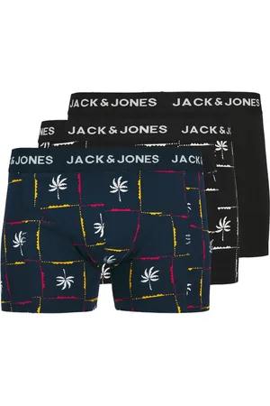 JACK & JONES Jacpalm trunks 3-pack dessin