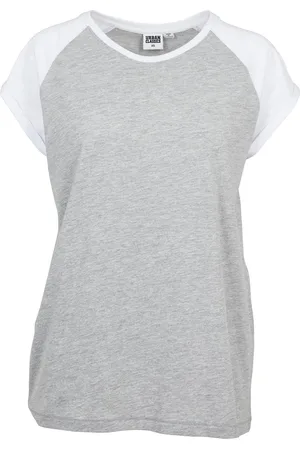 Urban classics Dames contrast raglan t-shirt