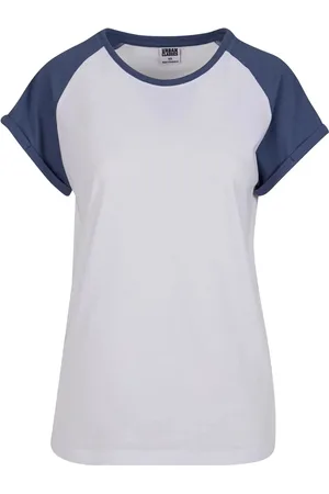Urban classics Dames contrast raglan t-shirt