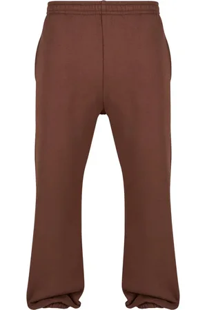 Urban classics Effen heren fluffy joggingbroek