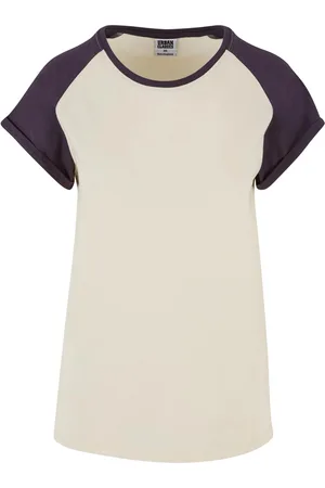 Urban classics Dames contrast raglan t-shirt