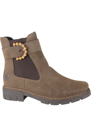 Rieker Z3564-25 dames enkellaarzen sportief