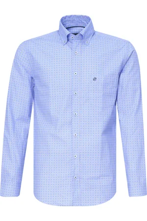 Campbell Classic casual overhemd met lange mouwen