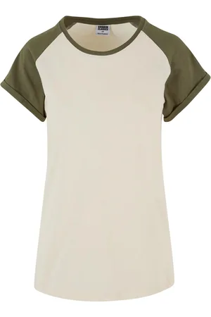Urban classics Dames contrast raglan t-shirt