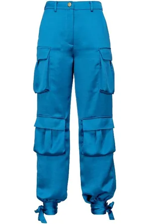 Pinko Polyester cargo broek met meerdere zakjes