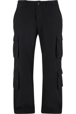 Urban classics Heren cargo broek met dubbele zak