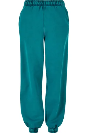 Urban classics Dames stone wash hoge wijdte sweatbroek