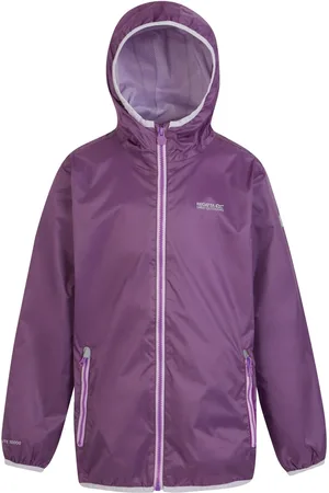 Regatta Groot buitenshuis kinderen/kinderen lever ii packaway rain jacket
