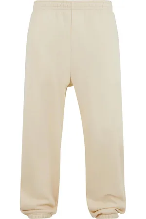 Urban classics Effen heren fluffy joggingbroek