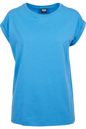 Urban classics Dames verlengd schouder t-shirt (set van 3)