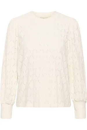 Kaffe Katine lace top 10509099 offwhite