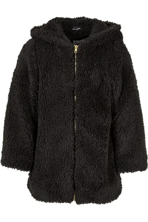 Urban classics Sherpa jas voor meisjes