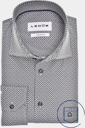 Ledub Business hemd lange mouw le24202 mfn 5 0142566/190-190-000