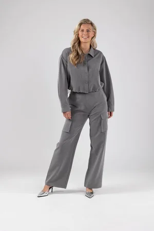 NUKUS Hamburg pants stripe grey