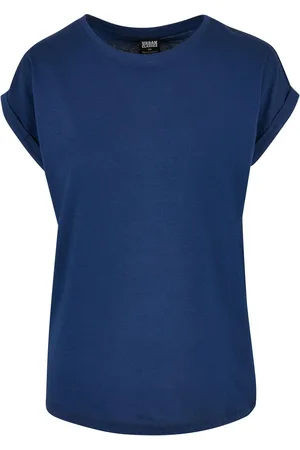 Urban classics Dames verlengd schouder t-shirt (set van 3)