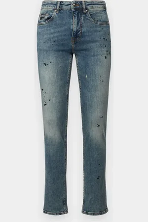 VERSACE Couture slim jeans milano damaged