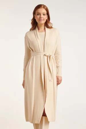 Smashed Lemon 24623 e mouwloze fijngebreide cardigan |