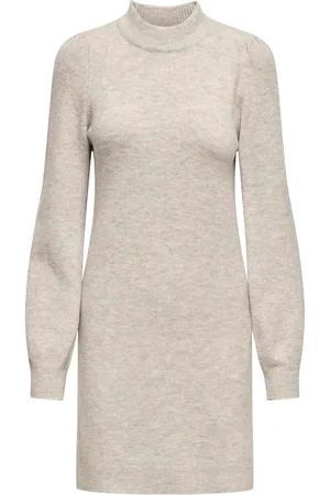 JACQUELINE DE YONG Rue life l/s high neck dress