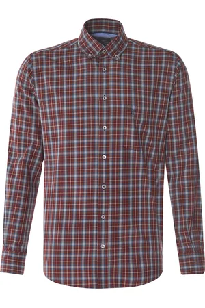 Campbell Classic casual overhemd met lange mouwen