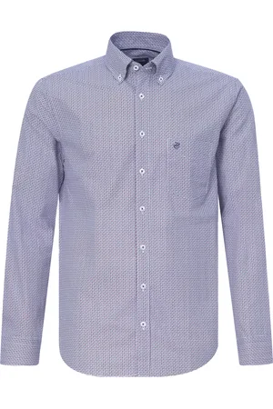 Campbell Classic casual overhemd met lange mouwen