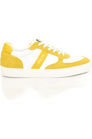 Cerruti 1881 Gele leren herensneaker