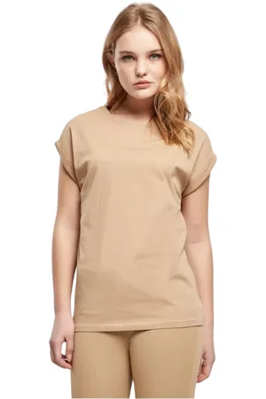 Urban classics Dames verlengd schouder t-shirt (set van 3)