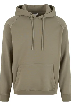 Urban classics Heren blanco hoodie