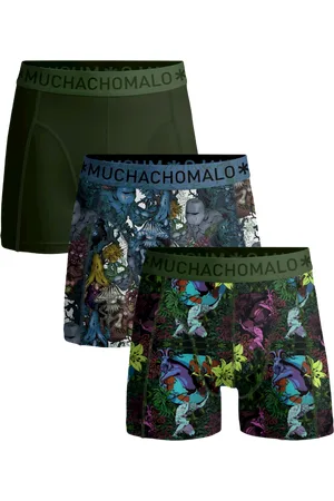 Muchachomalo Heren 3-pack boxershorts earth elements