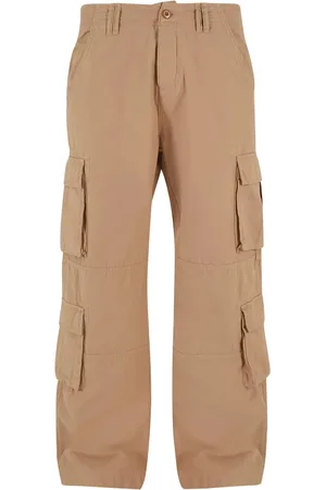 Urban classics Heren cargo broek met dubbele zak