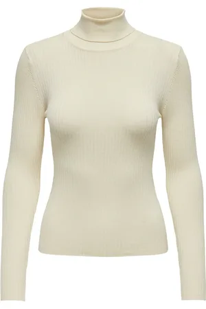 JACQUELINE DE YONG Plum l/s roll neck pullover knt