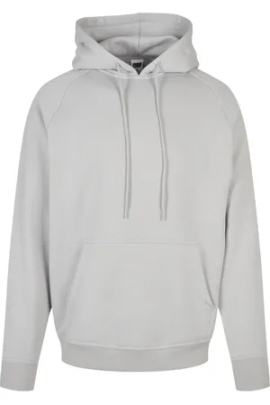 Urban classics Heren blanco hoodie