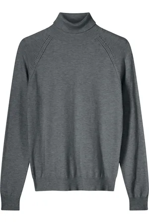 Summum Woman Turtle neck sweater soft viscose polyamide knit sweaters 7s5529-7980