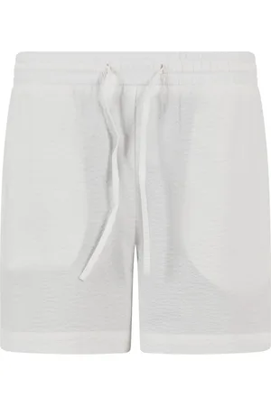 Urban classics Dames seersucker korte broek