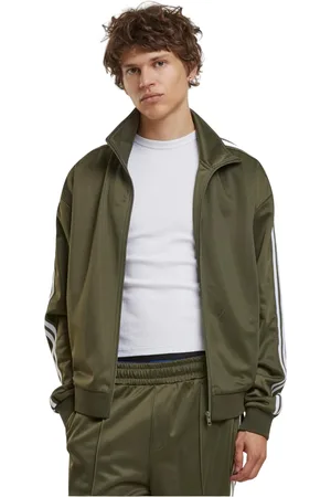 Urban classics Heren retro tricot track jacket