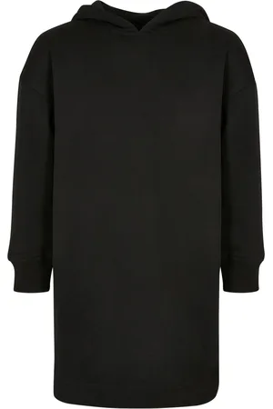 Urban classics Meisjes french terry oversized hoodie jurk