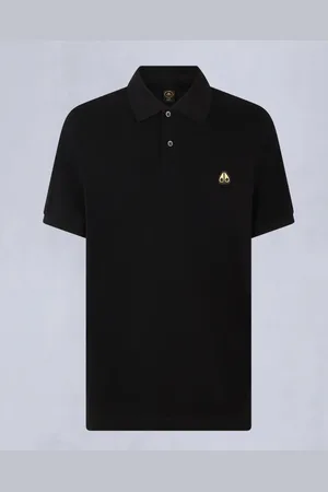 Moose Knuckles Everett gold polo