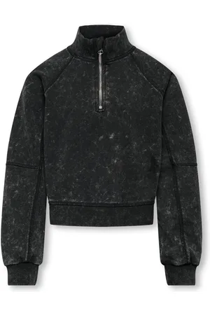 ONLY Kogdonna ls half zip washed swt