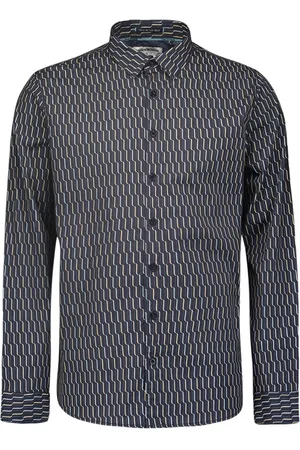 No Excess Shirt strech allover printed dessin