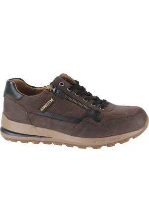 Mephisto Bradley old velours 1170h/nevada 1500 walnut heren sneakers 40 (6,5)