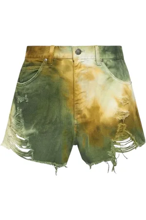 Pinko Chic militaire katoenen shorts voor dames