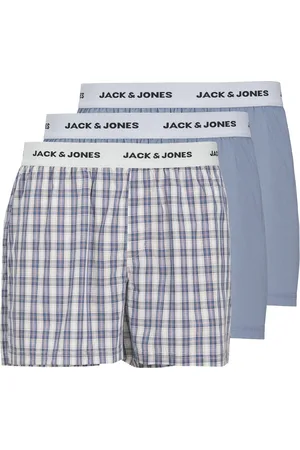 JACK & JONES Heren wijde boxershorts jacpeter 3-pack