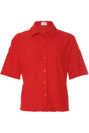 The Lola Club Indy blouse red