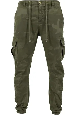 Urban classics Heren camo cargo joggingbroek