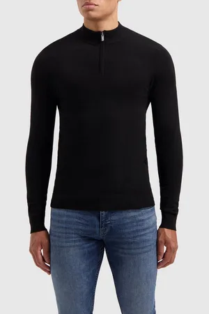 Purewhite Zipper knit
