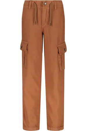 Like Flo Jongens cargo broek twill terra