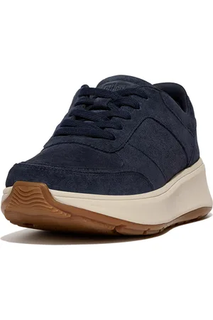 FitFlop F-mode suede flatform sneakers